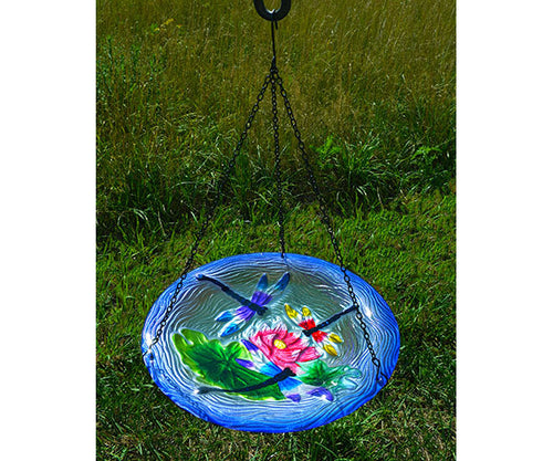 Songbird Essentials Dragonfly Trio Hanging Bird Bath