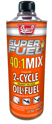 Smittys Supply Super S Superfuel 2-Cycle Oil & Fuel 40:1 Mix 1 Qt. (1 quart)