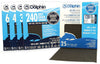 Linzer Blue Dolphin Wet & Dry Silicon Carbide Sanding Paper 240 Grit 5 Pack 9 x 11 (9 x 11)