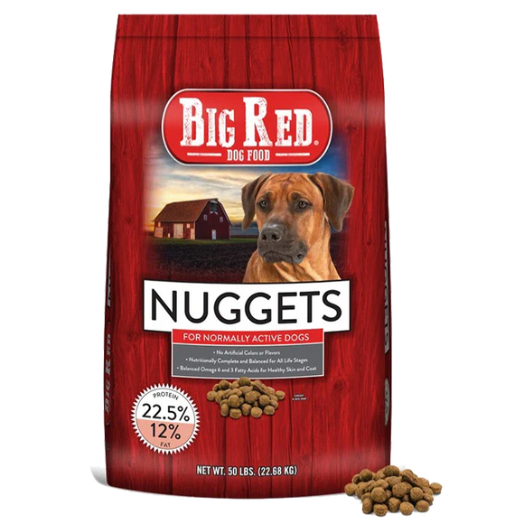 Big Red® Nuggets Dog Food