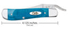 Case Sawcut Jig Caribbean Blue Bone RussLock® (Caribbean Blue Bone)