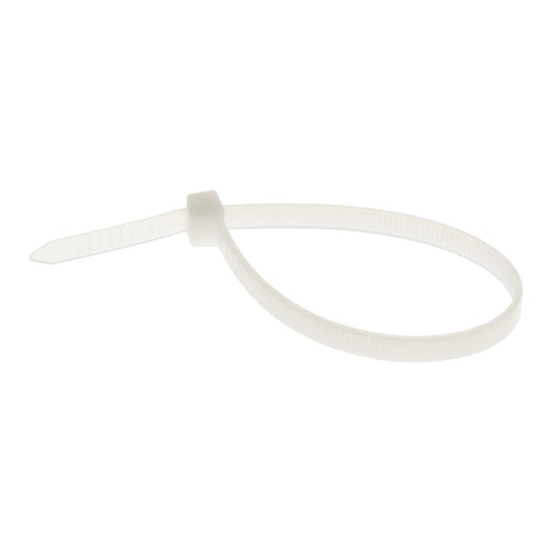 NSI Industries 18175 18 in. Cable Tie White, 175 Lb Tensile Strength - Pack of 50