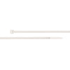 NSI Industries 18175 18 in. Cable Tie White, 175 Lb Tensile Strength - Pack of 50