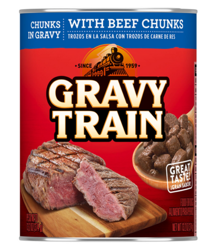 Gravy Train Chunks In Gravy With Beef Chunks (1 Ct)