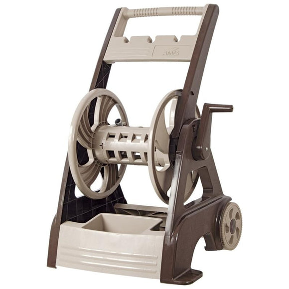 NEVERLEAK 250 DELUXE HOSE REEL CART (TAN)