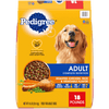 Pedigree Adult Complete Nutrition Roasted Chicken, Rice and Vegetable Flavor Dry Dog Food (17-lb)