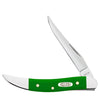 Case Smooth Green Synthetic Small Texas Toothpick (Green Synthetic)