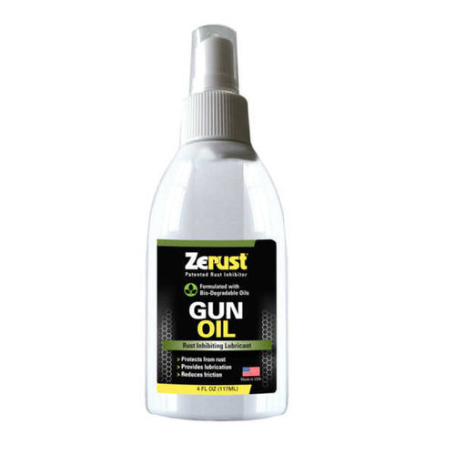 Zerust Gun Oil & Cleaner (4 oz Gun Oil)